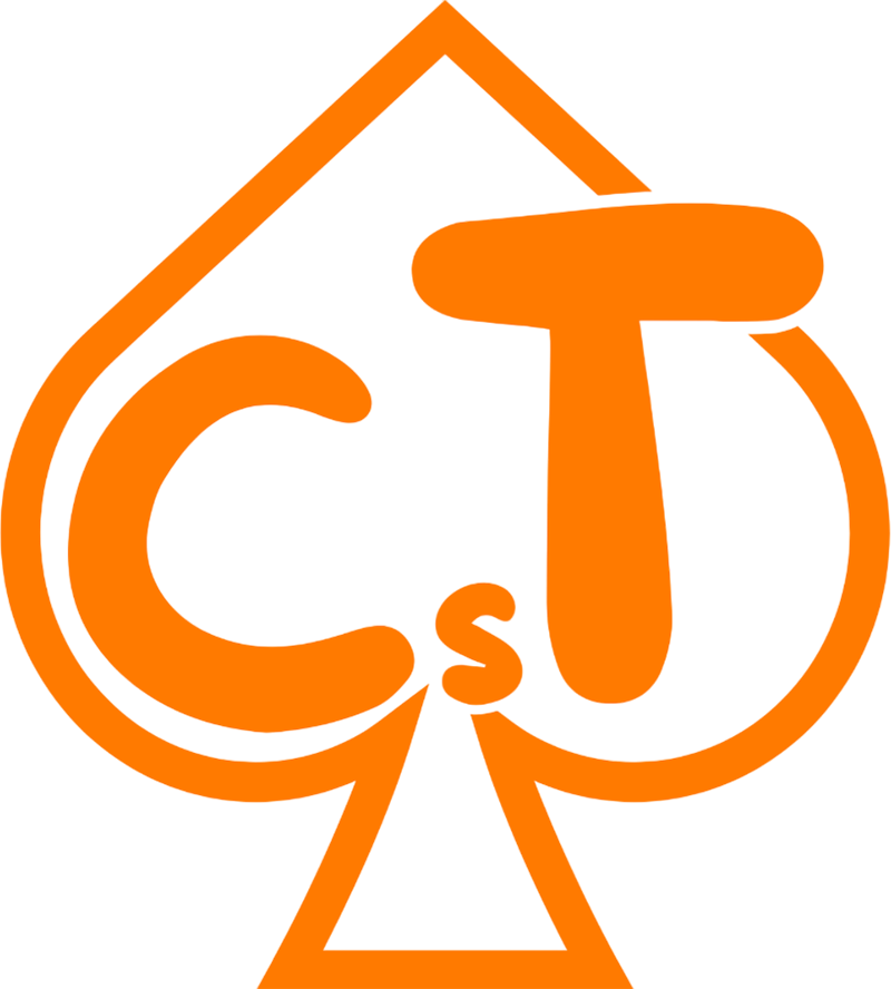 Logotype CsT - Monochrome Orange
